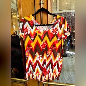 Lucky Brand 100% Cotton Top size M